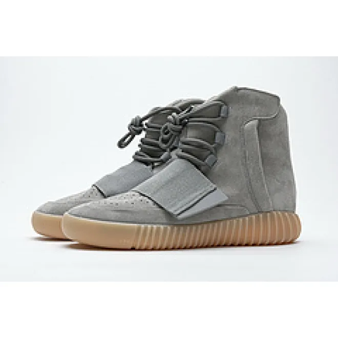 Bstsneaker- Adidas Yeezy Boost 750 Light Grey Glow In the Dark BB1840 