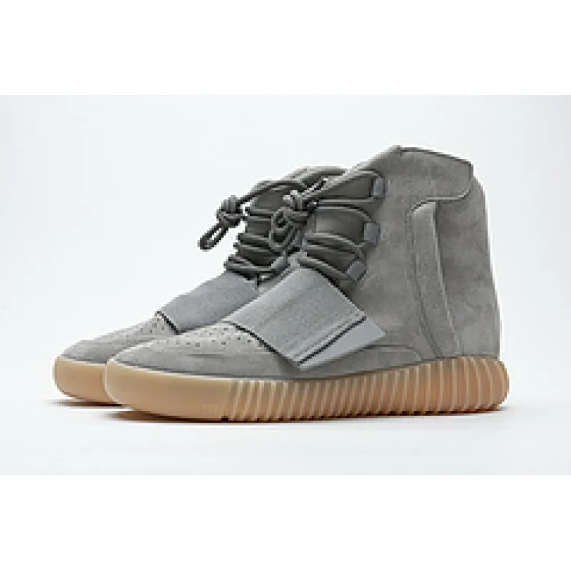 Bstsneaker- Adidas Yeezy Boost 750 Light Grey Glow In the Dark BB1840 