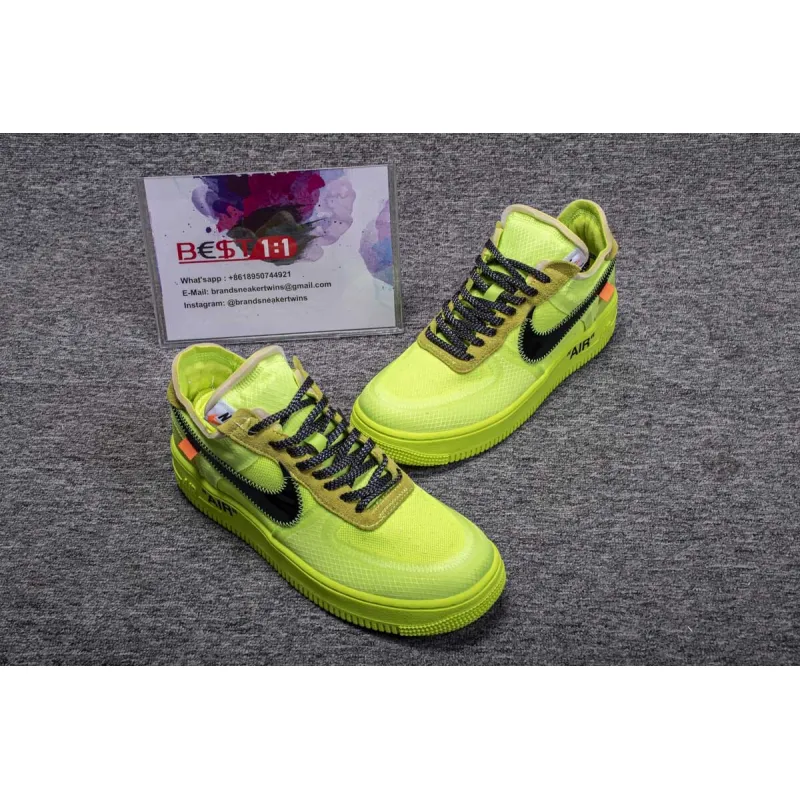  Air Force 1 Low Off-White Volt AO4606-700 