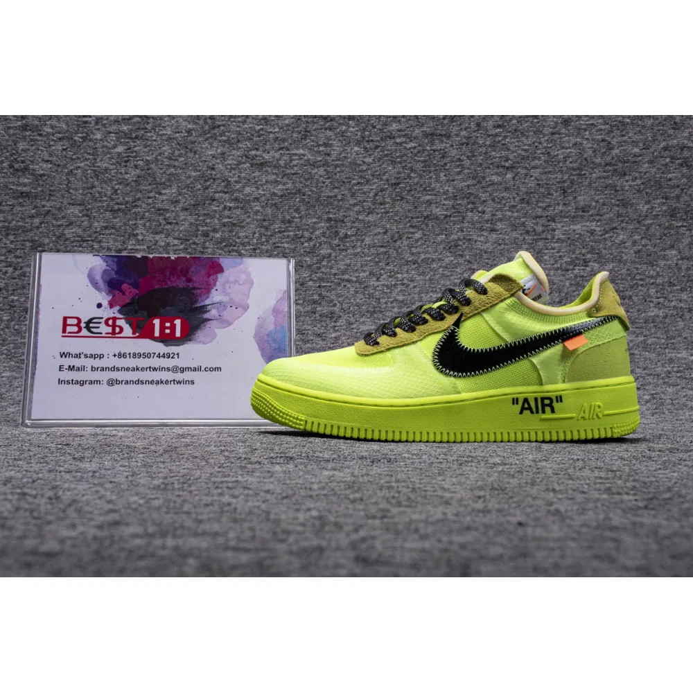 Bstsneaker- Air Force 1 Low Off-White Volt AO4606-700 