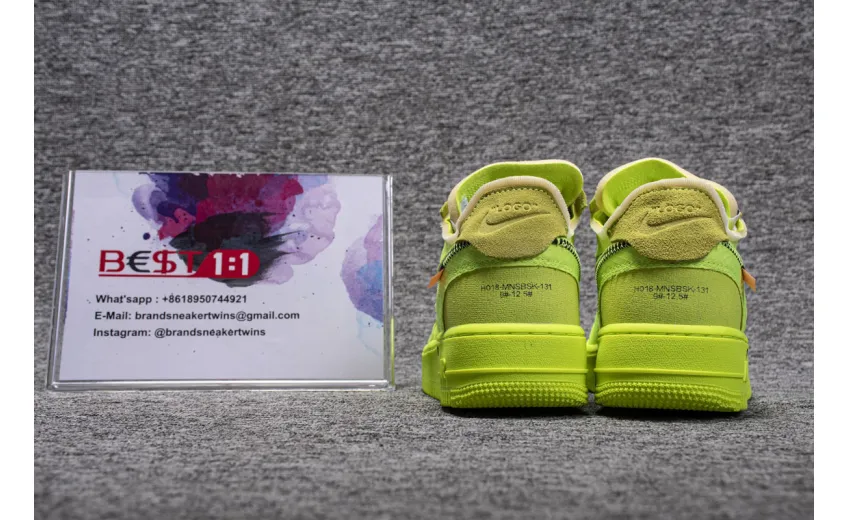 Bstsneaker- Air Force 1 Low Off-White Volt AO4606-700 