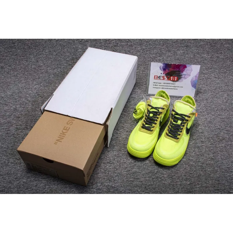  Air Force 1 Low Off-White Volt AO4606-700 