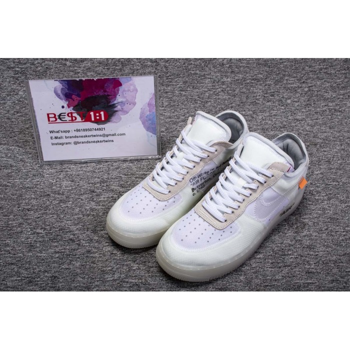  Air Force 1 Low Off-White White AO4606-100 