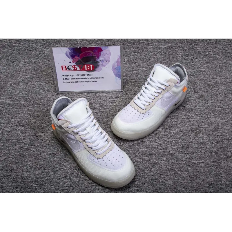  Air Force 1 Low Off-White White AO4606-100 