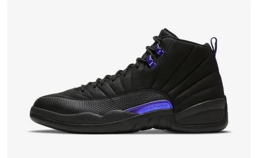 Bstsneaker- Air Jordan 12 Retro Black Dark Concord CT8013 005  