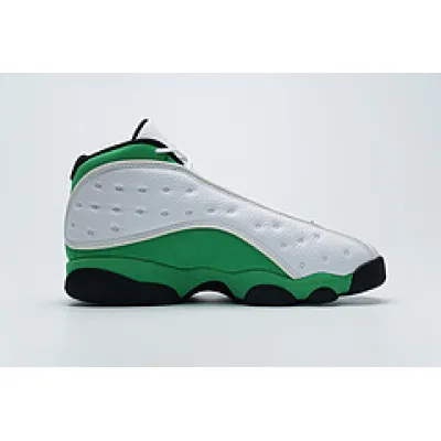  Air Jordan 13 Retro White Lucky Green 414571-113   02