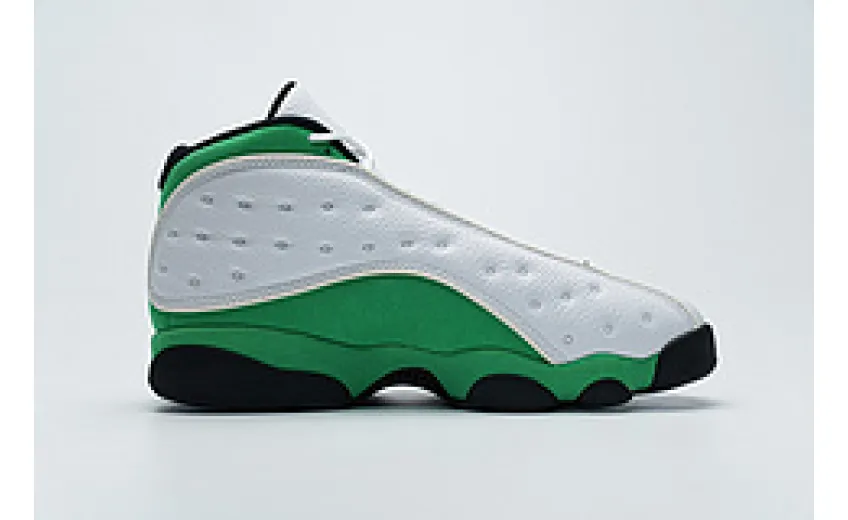 Bstsneaker- Air Jordan 13 Retro White Lucky Green 414571-113  