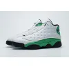 Bstsneaker- Air Jordan 13 Retro White Lucky Green 414571-113  