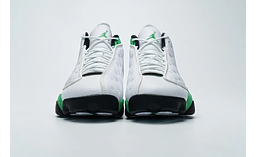 Bstsneaker- Air Jordan 13 Retro White Lucky Green 414571-113  