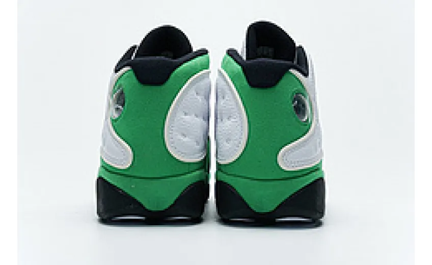 Bstsneaker- Air Jordan 13 Retro White Lucky Green 414571-113  