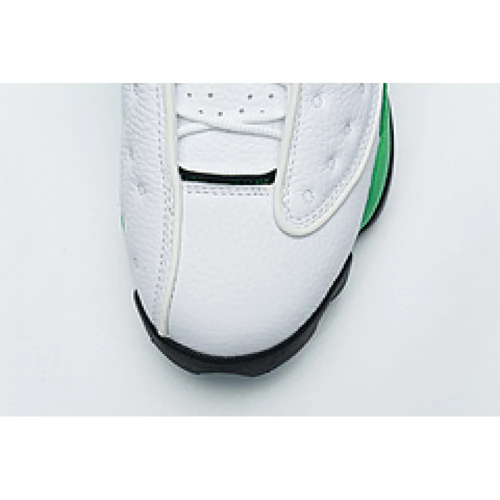 Bstsneaker- Air Jordan 13 Retro White Lucky Green 414571-113  