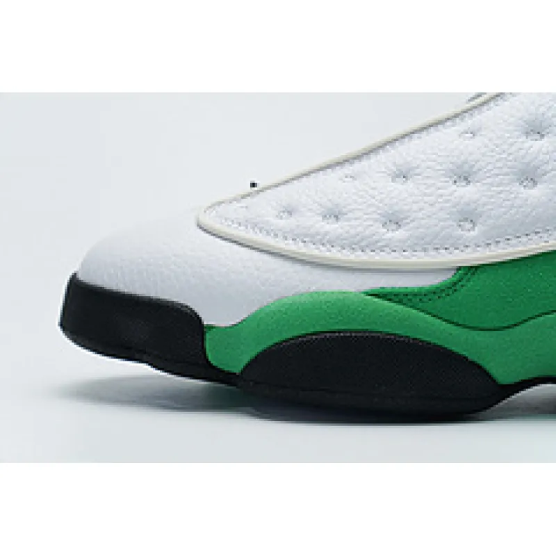 Bstsneaker- Air Jordan 13 Retro White Lucky Green 414571-113  