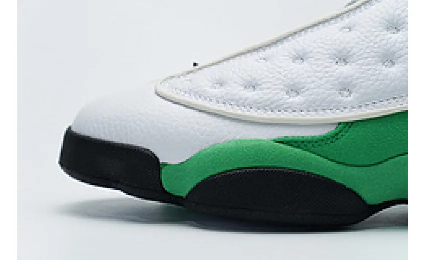 Bstsneaker- Air Jordan 13 Retro White Lucky Green 414571-113  