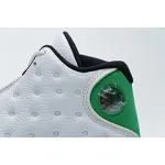 Bstsneaker- Air Jordan 13 Retro White Lucky Green 414571-113  