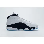 Bstsneaker- Air Jordan 13 Retro White Obsidian Powder Blue 414571-144  