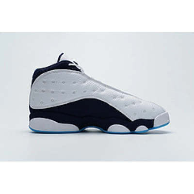 Bstsneaker- Air Jordan 13 Retro White Obsidian Powder Blue 414571-144   02