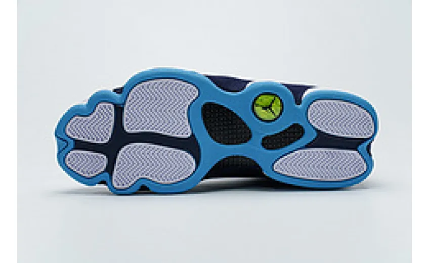 Bstsneaker- Air Jordan 13 Retro White Obsidian Powder Blue 414571-144  