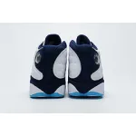 Bstsneaker- Air Jordan 13 Retro White Obsidian Powder Blue 414571-144  