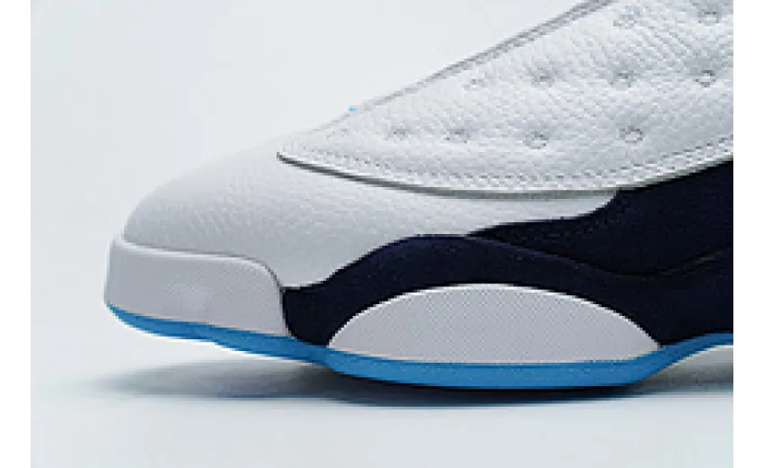 Bstsneaker- Air Jordan 13 Retro White Obsidian Powder Blue 414571-144  