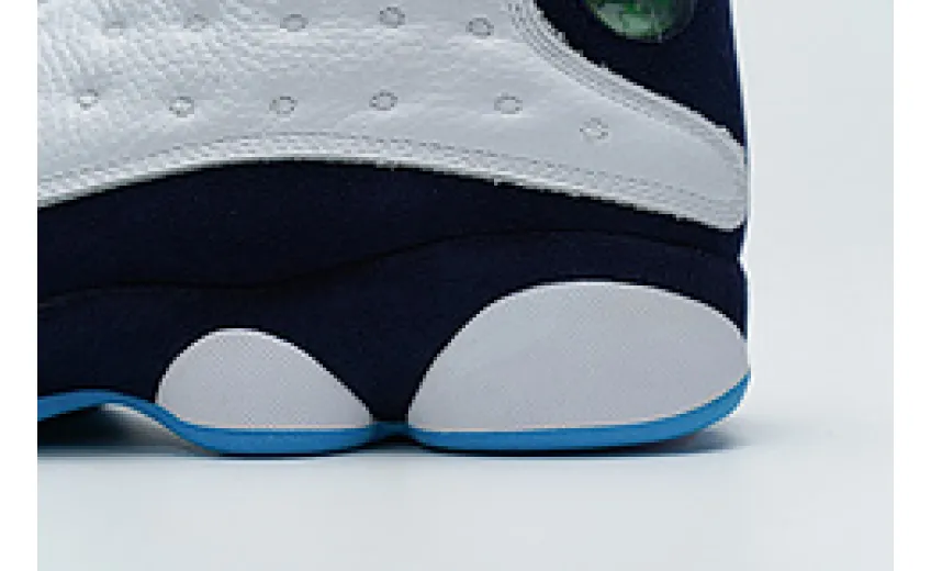 Bstsneaker- Air Jordan 13 Retro White Obsidian Powder Blue 414571-144  