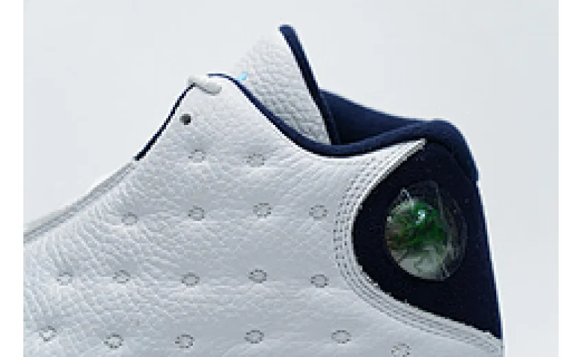 Bstsneaker- Air Jordan 13 Retro White Obsidian Powder Blue 414571-144  