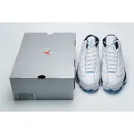 Bstsneaker- Air Jordan 13 Retro White Obsidian Powder Blue 414571-144  