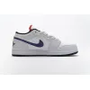 Bstsneaker- Air Jordan 1 Low White Multi-Color CW7009-100 