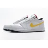 Bstsneaker- Air Jordan 1 Low White Multi-Color CW7009-100 