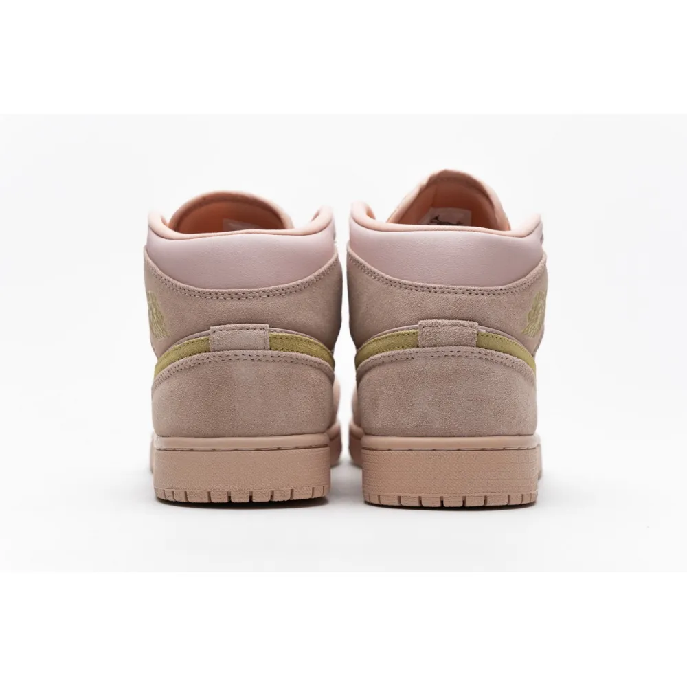 Bstsneaker- Air Jordan 1 Mid Coral Gold 852542-600 