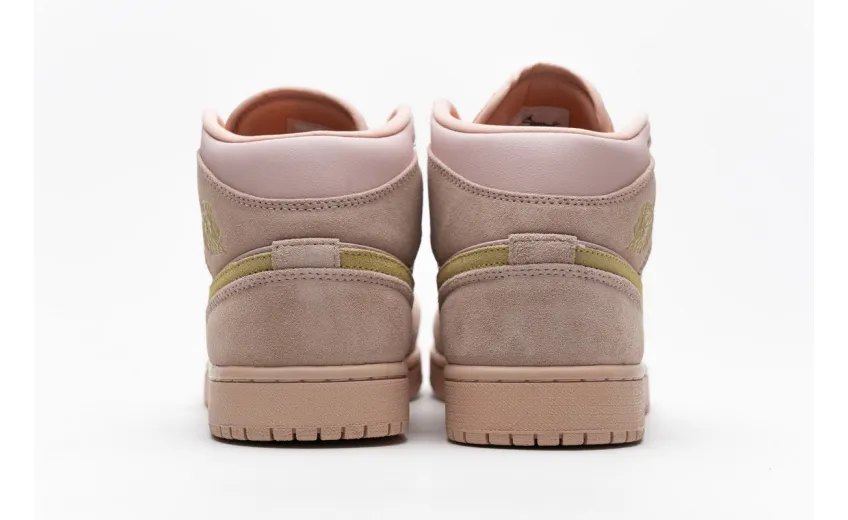 Bstsneaker- Air Jordan 1 Mid Coral Gold 852542-600 