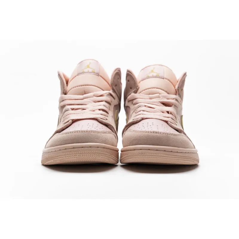 Bstsneaker- Air Jordan 1 Mid Coral Gold 852542-600 