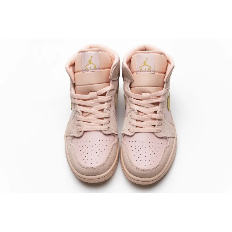 Bstsneaker- Air Jordan 1 Mid Coral Gold 852542-600 
