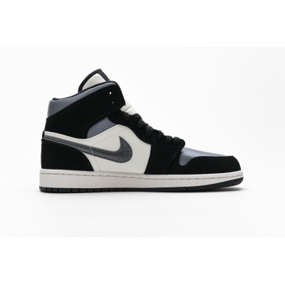 Bstsneaker- Air Jordan 1 Mid Satin Grey Toe 852542-011   02