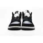 Bstsneaker- Air Jordan 1 Mid Satin Grey Toe 852542-011  