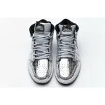 Bstsneaker- Air Jordan 1 Mid SE Disco Metallic Silver (W) CU9304-001 