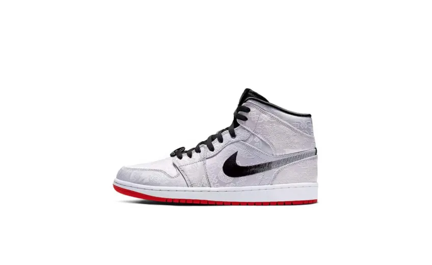 Bstsneaker- Air Jordan 1 Mid SE Fearless Edison Chen CLOT CU2804-100  