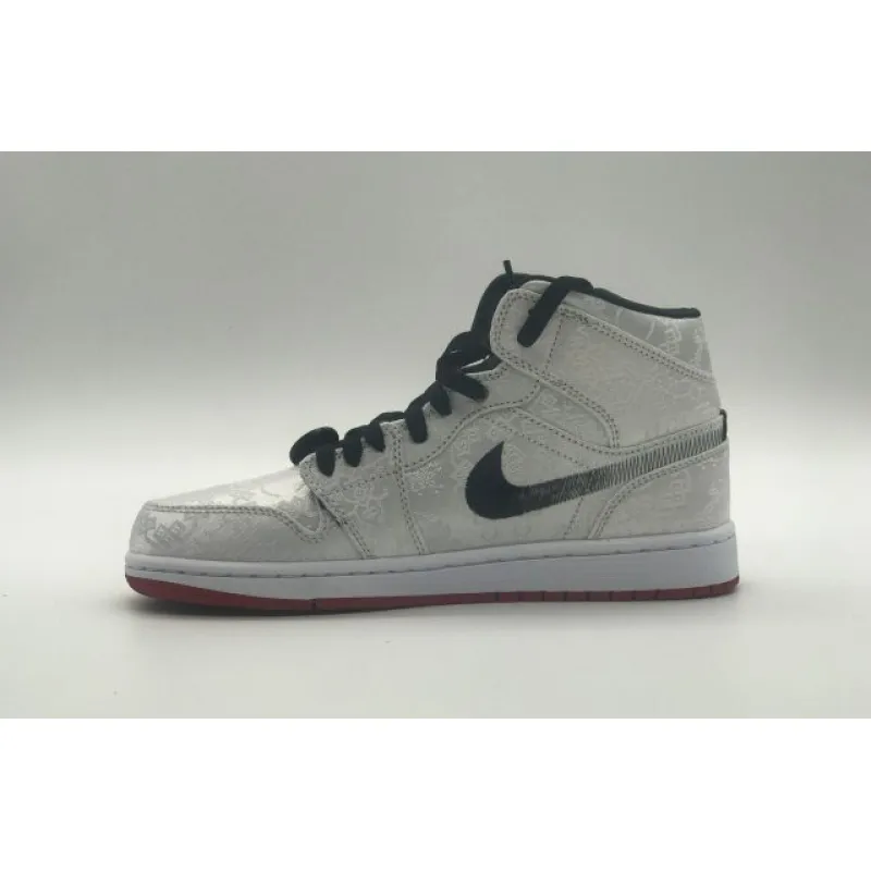 Bstsneaker- Air Jordan 1 Mid SE Fearless Edison Chen CLOT CU2804-100  