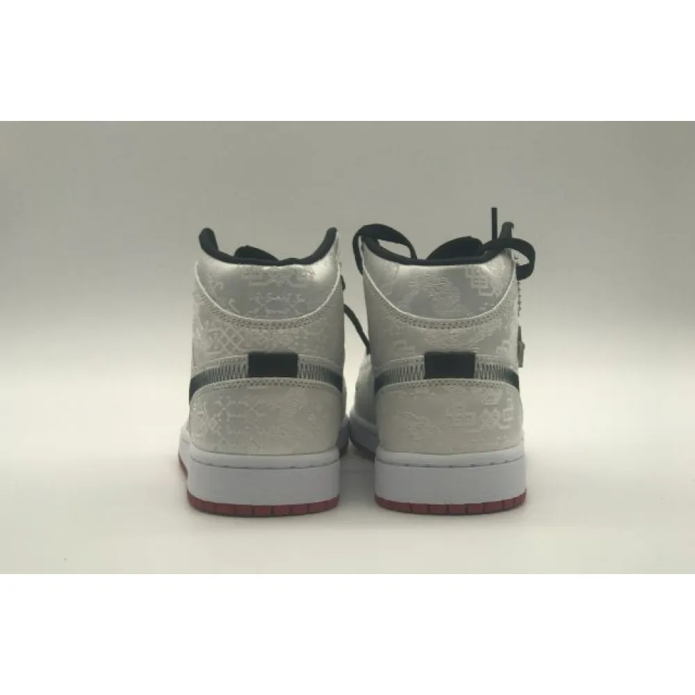 Bstsneaker- Air Jordan 1 Mid SE Fearless Edison Chen CLOT CU2804-100  