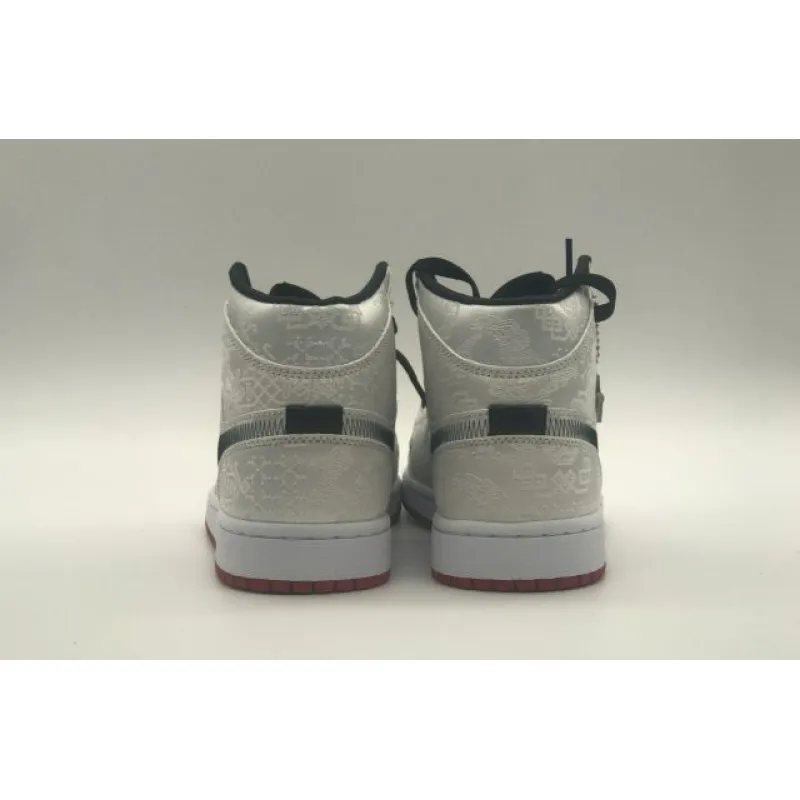 Bstsneaker- Air Jordan 1 Mid SE Fearless Edison Chen CLOT CU2804-100  