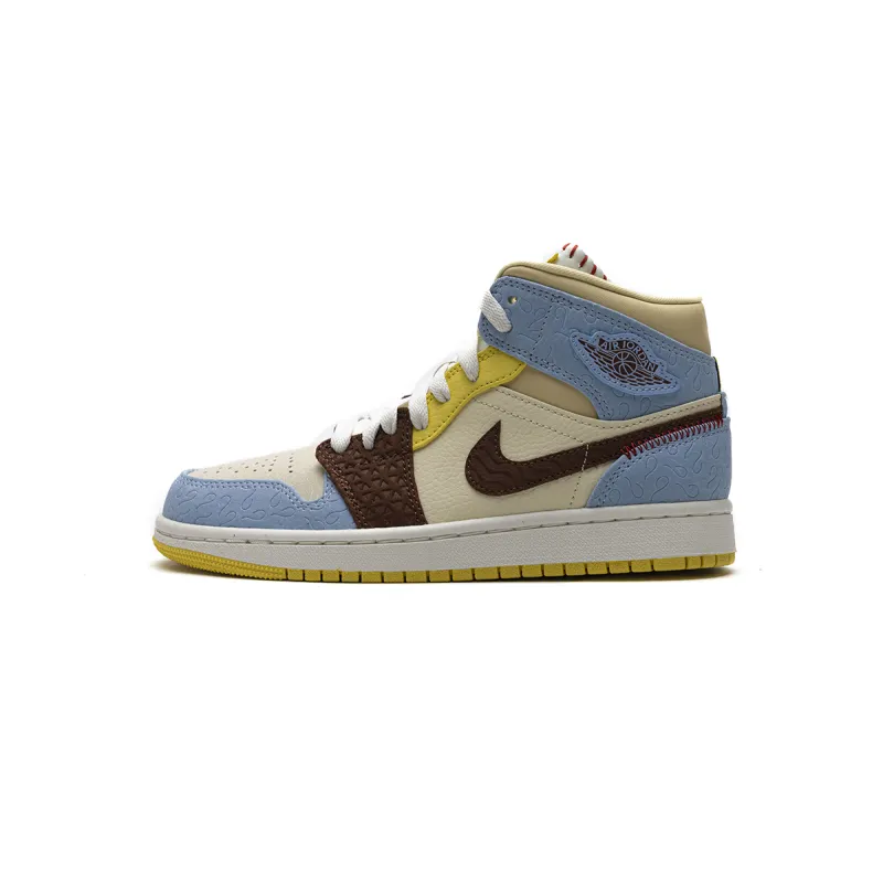 Bstsneaker- Air Jordan 1 Mid SE Fearless Maison Chateau Rouge CU2803-200 