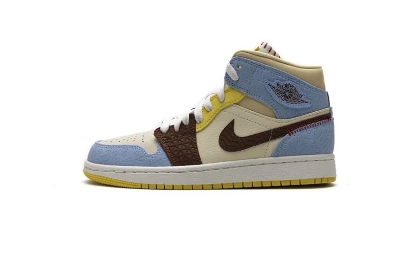 Bstsneaker- Air Jordan 1 Mid SE Fearless Maison Chateau Rouge CU2803-200 