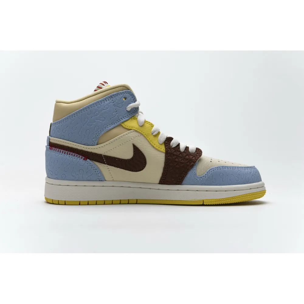 Bstsneaker- Air Jordan 1 Mid SE Fearless Maison Chateau Rouge CU2803-200 