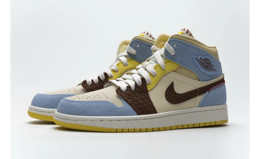 Bstsneaker- Air Jordan 1 Mid SE Fearless Maison Chateau Rouge CU2803-200 