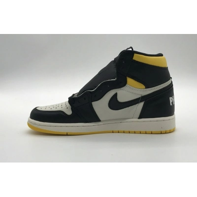 Bstsneaker- Air Jordan 1 Retro High "Not for Resale" Varsity Maize 861428-107  02