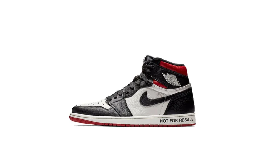 Bstsneaker- Air Jordan 1 Retro High &quot;Not for Resale&quot; Varsity Red 861428-106 