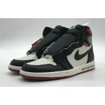 Bstsneaker- Air Jordan 1 Retro High &quot;Not for Resale&quot; Varsity Red 861428-106 