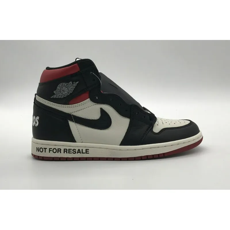 Bstsneaker- Air Jordan 1 Retro High &quot;Not for Resale&quot; Varsity Red 861428-106 
