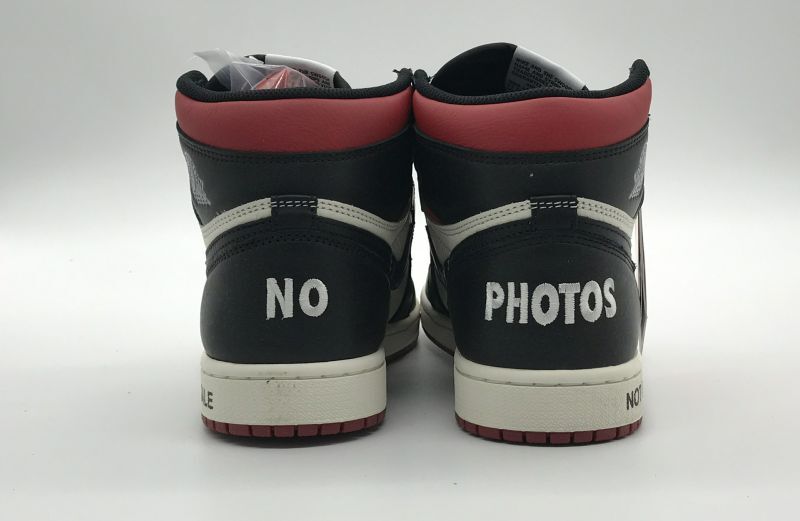 Bstsneaker- Air Jordan 1 Retro High &quot;Not for Resale&quot; Varsity Red 861428-106 
