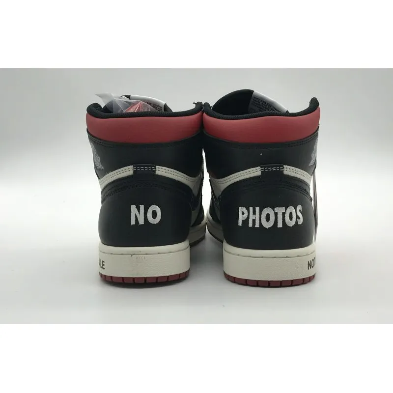 Bstsneaker- Air Jordan 1 Retro High &quot;Not for Resale&quot; Varsity Red 861428-106 