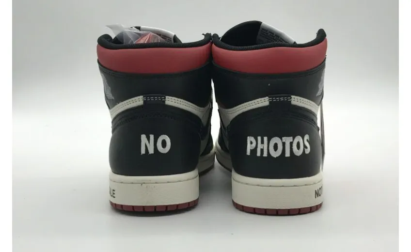 Bstsneaker- Air Jordan 1 Retro High &quot;Not for Resale&quot; Varsity Red 861428-106 